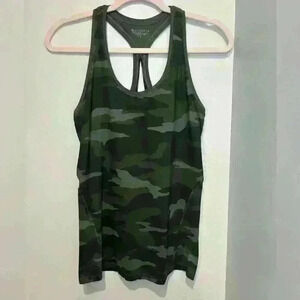 Athleta NWOT Green Camo Tank Size Small